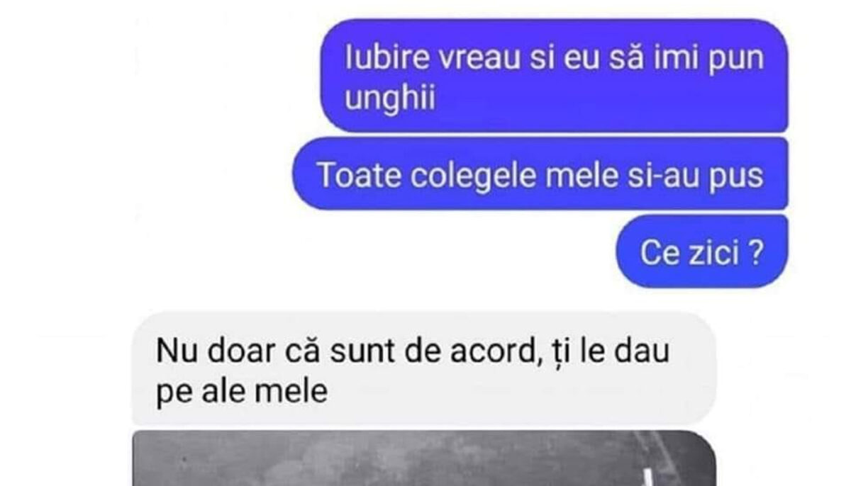 Imagine Stire Bancul de weekend | „Iubire, vreau și eu să îmi pun unghii!” | 2review.ro