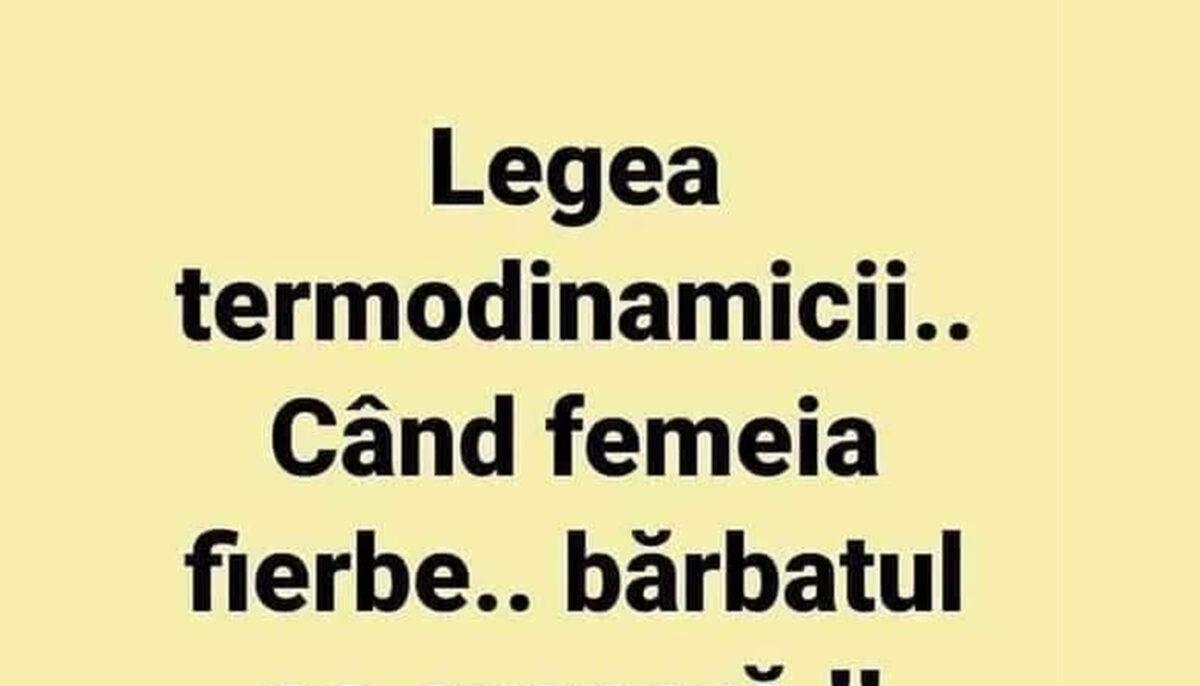 Imagine Stire BANC | Legea termodinamicii în relația de cuplu | 2review.ro