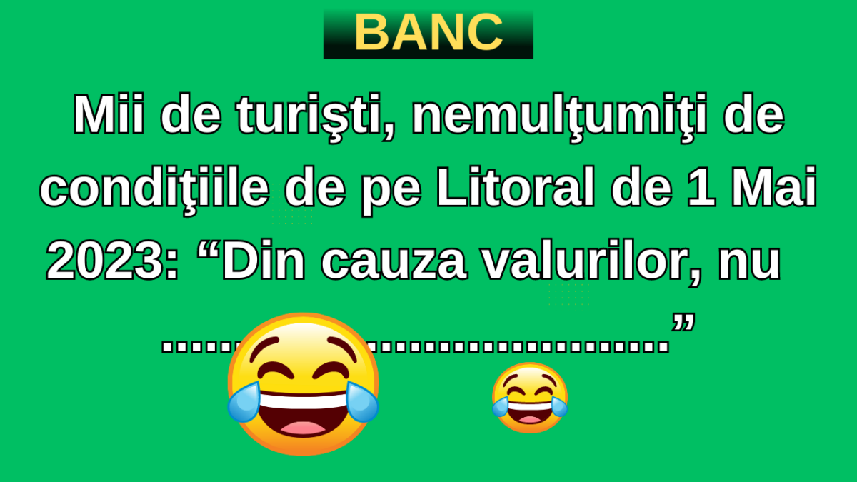 Imagine Stire BANCUL de duminică | Turiștii de la Mamaia sunt scandalizați în aceste zile | 2review.ro