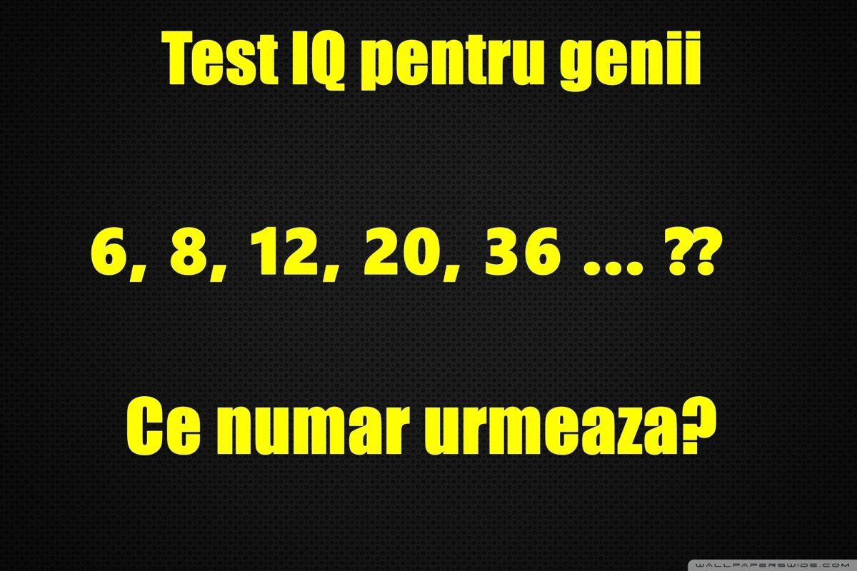 Imagine Stire TEST IQ pentru genii! Doar 27 la sută dintre oameni găsesc răspunsul corect | 2review.ro