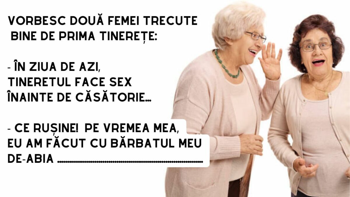 Imagine Stire BANC | „În ziua de azi, tineretul face amor înainte de căsătorie” | 2review.ro
