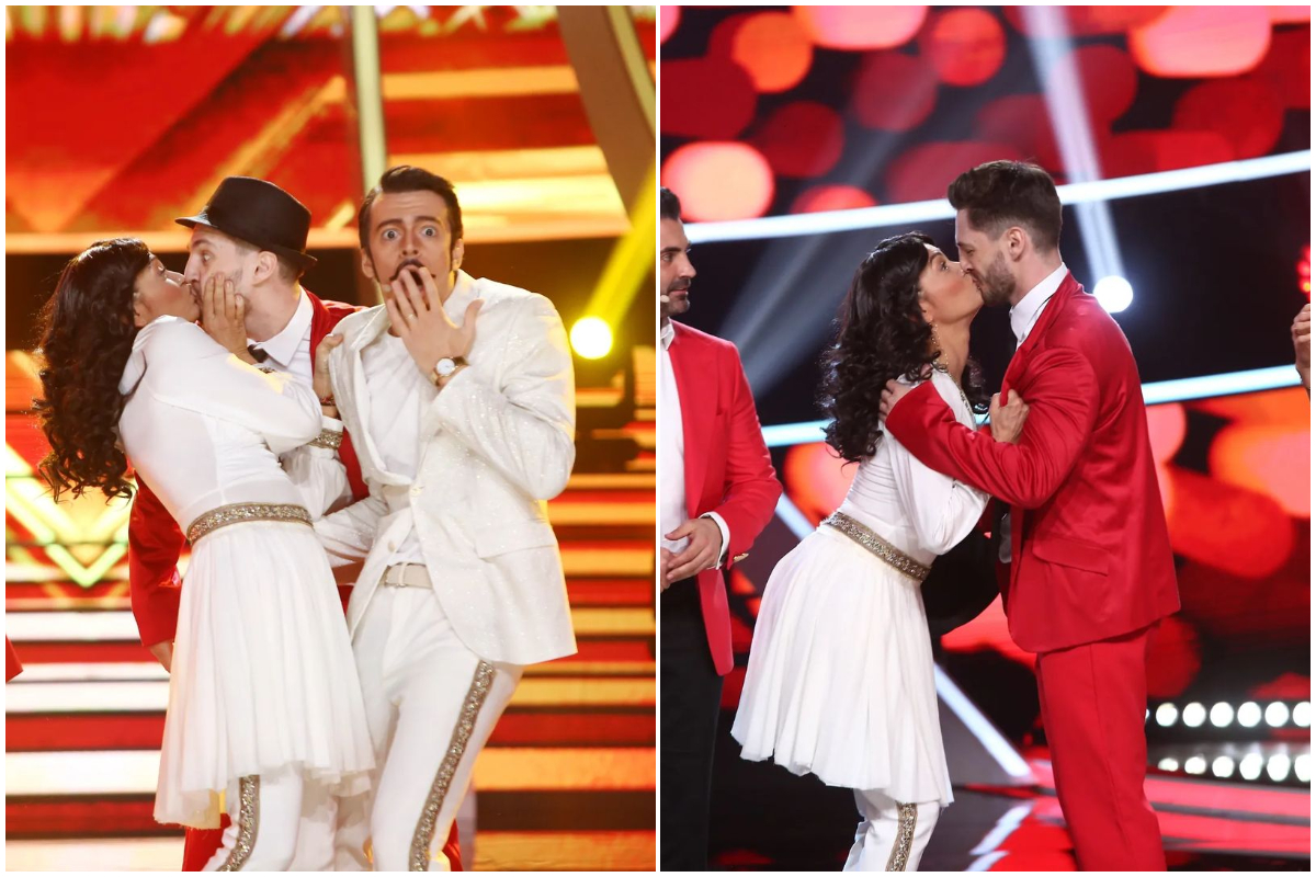 Anca Țurcașiu, sărut pe scena Te Cunosc de Undeva/ Foto: Instagram