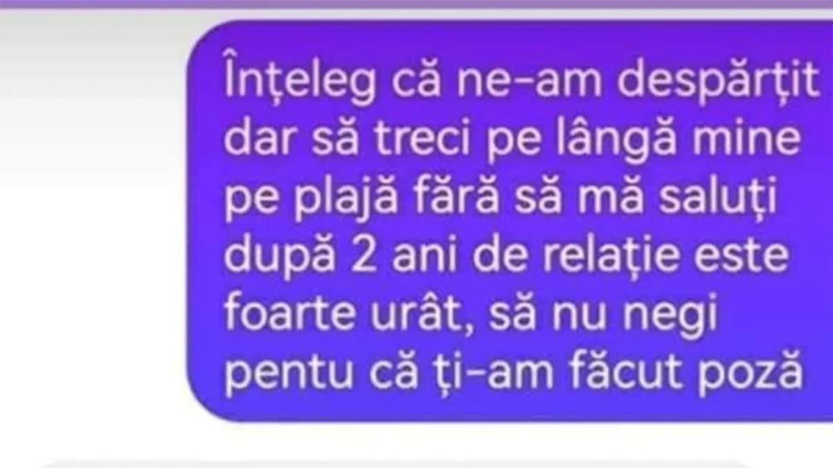 Imagine Stire BANC | Înțeleg că ne-am despărțit, dar să treci pe la mine pe lângă mine | 2review.ro