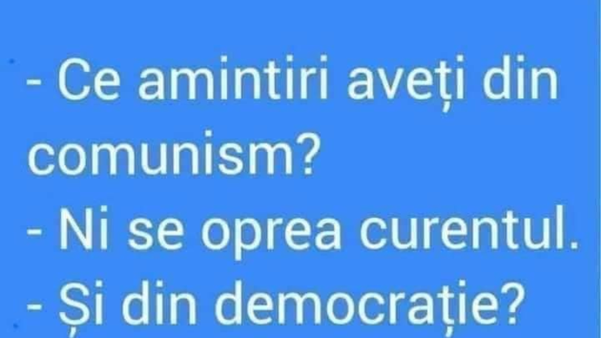 Imagine Stire BANC | „Ce amintiri aveți din comunism?” | 2review.ro