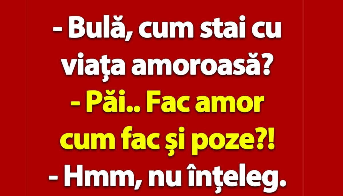 Imagine Stire BANC | „Bulă, cum stai cu viața amoroasă?” | 2review.ro