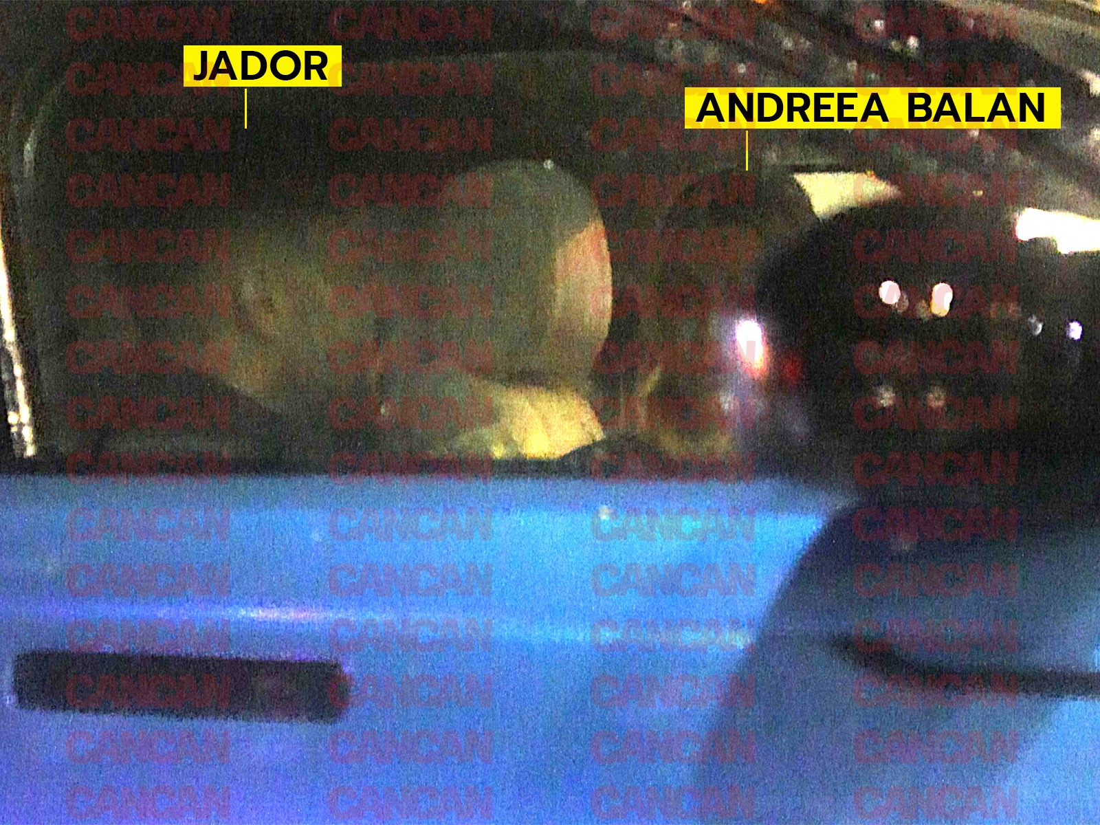 Jador și Andreea Bălan, împreună în mașină (SURSA FOTO: CANCAN.RO)
