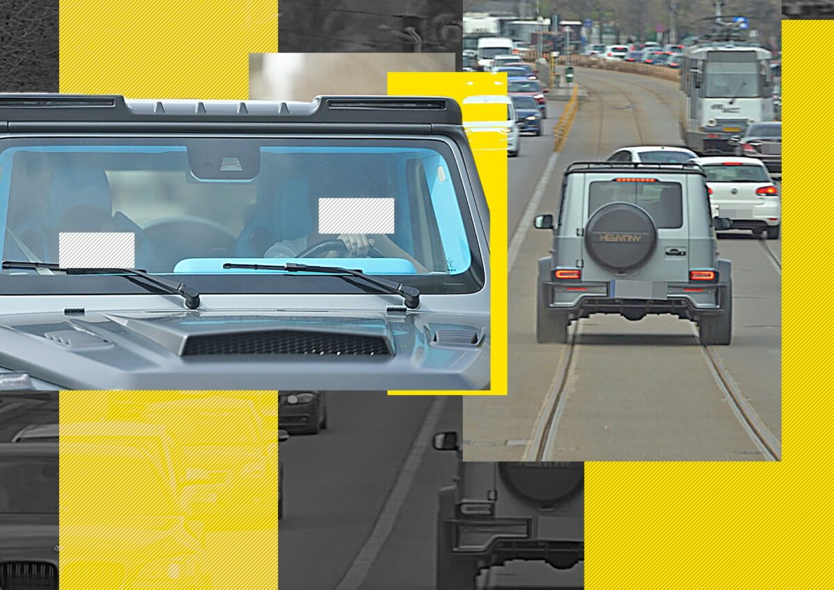 Imagine Stire Denis Rădoi este puștiul care încalcă regulile în trafic cu un G63 Keyvany de 500.000 €. “Aroganță” cu iubita lângă el! | 2review.ro