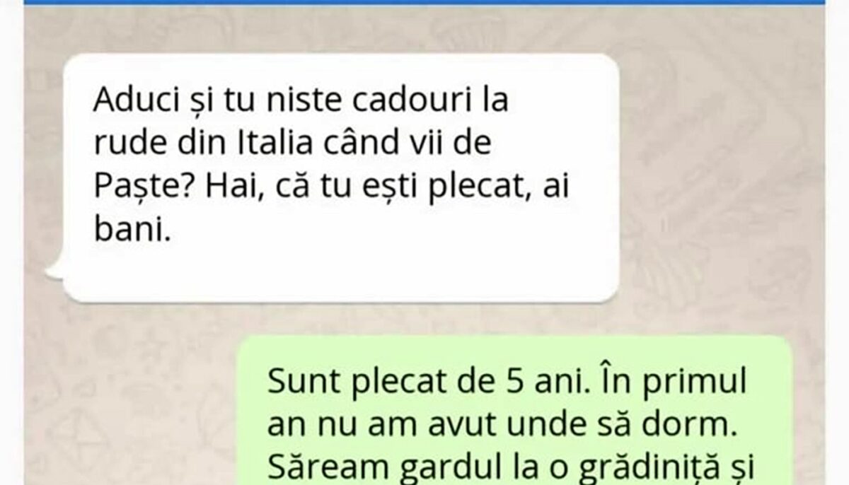 Imagine Stire BANC | „Aduci și tu niște cadouri de Paște, când vii din Italia?” | 2review.ro