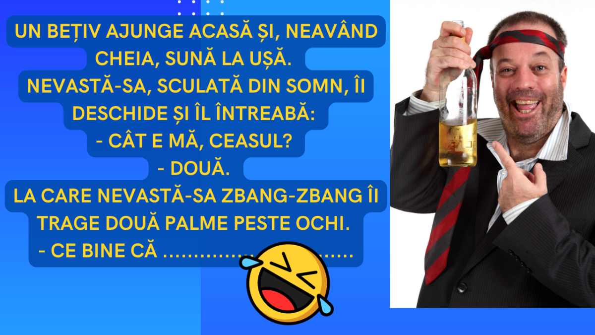 Imagine Stire Bancul dimineții | Un bețiv vine acasă la 2 dimineața | 2review.ro
