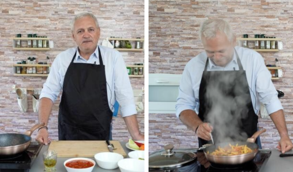 Imagine Stire Liviu Dragnea dă lecții de gătit pe YouTube. Ce a preparat fostul lider PSD în primul episod | 2review.ro