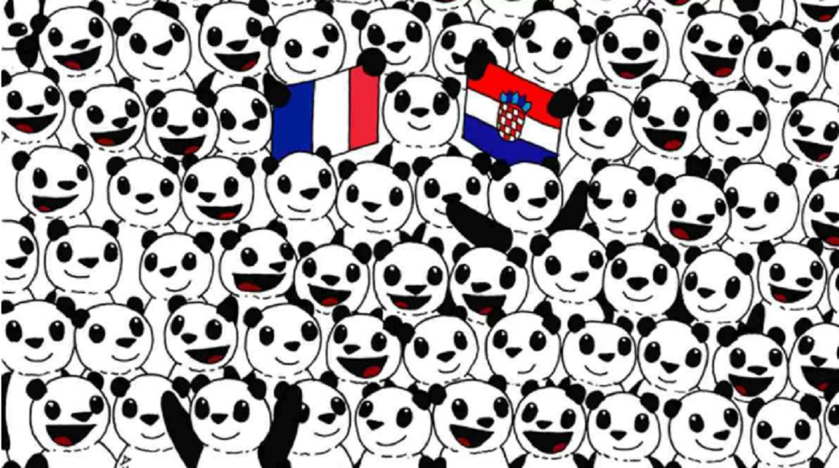 Imagine Stire Iluzia optică ce îţi testează IQ-ul | Ai doar 11 secunde la dispoziţie ca să găseşti mingea de fotbal ascunsă între urșii panda | 2review.ro