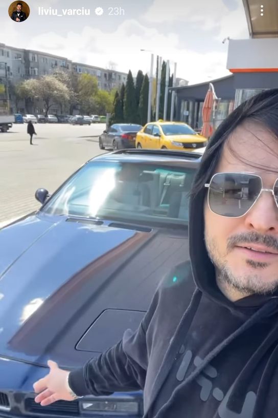 Liviu Vârciu și-a cumpărat o nouă mașină/ Foto: Instagram