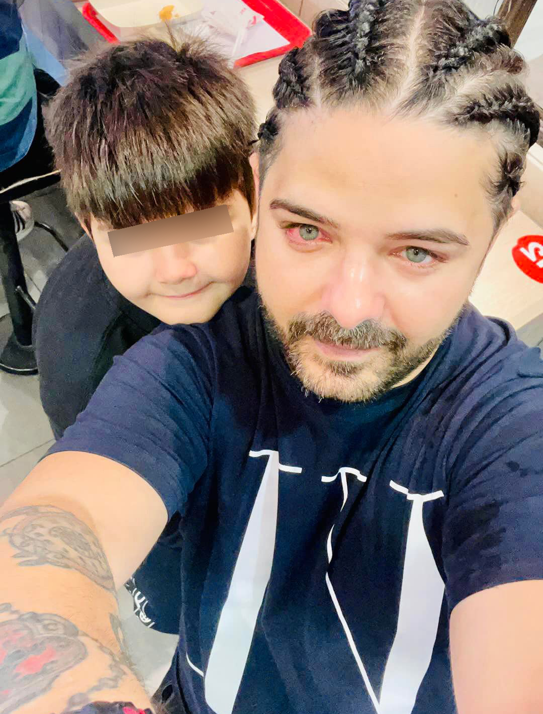 Dumitru Paul Tudosescu si fiul lui