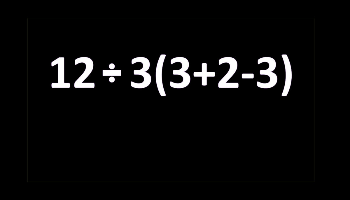 Imagine Stire Test IQ | Calculați rapid 12:3(3+2-3). Geniile răspund corect în 3 secunde | 2review.ro