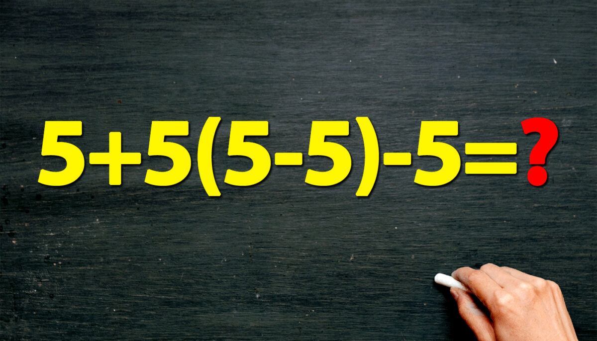 Imagine Stire Test IQ la îndemâna oricui | Cât face 5+5(5-5)-5? | 2review.ro