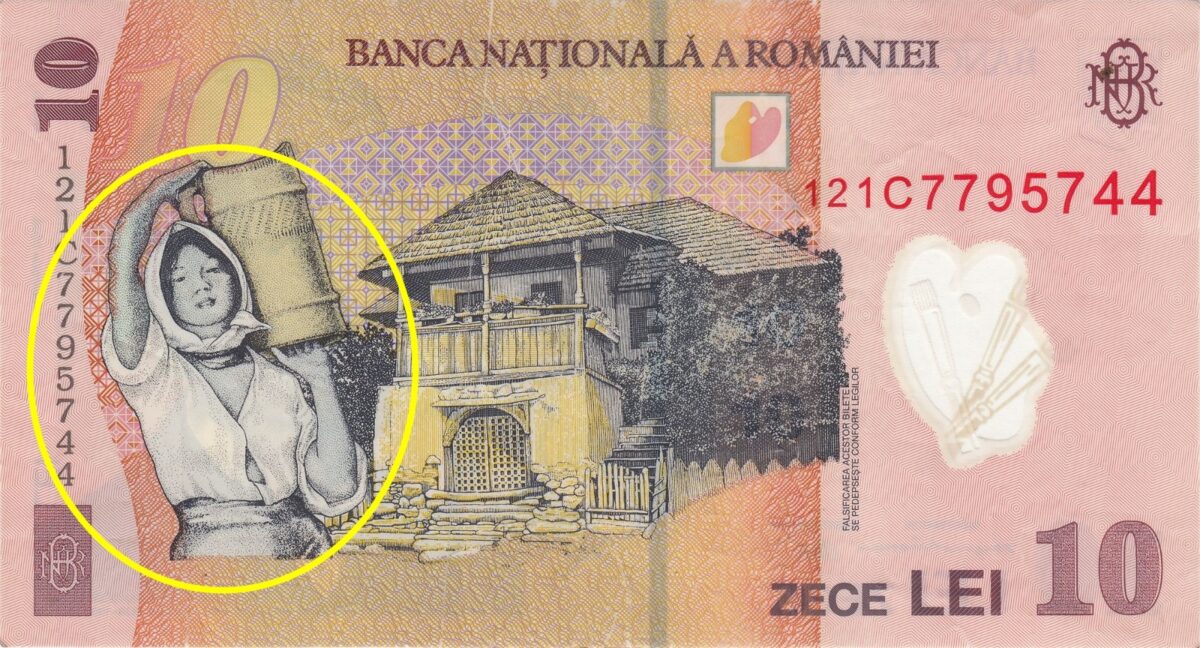 Ce nume are, de fapt, țărăncuța de pe bancnota de 10 lei. Milioane de români o văd zilnic, dar puțini sunt cei care știu cum se numea