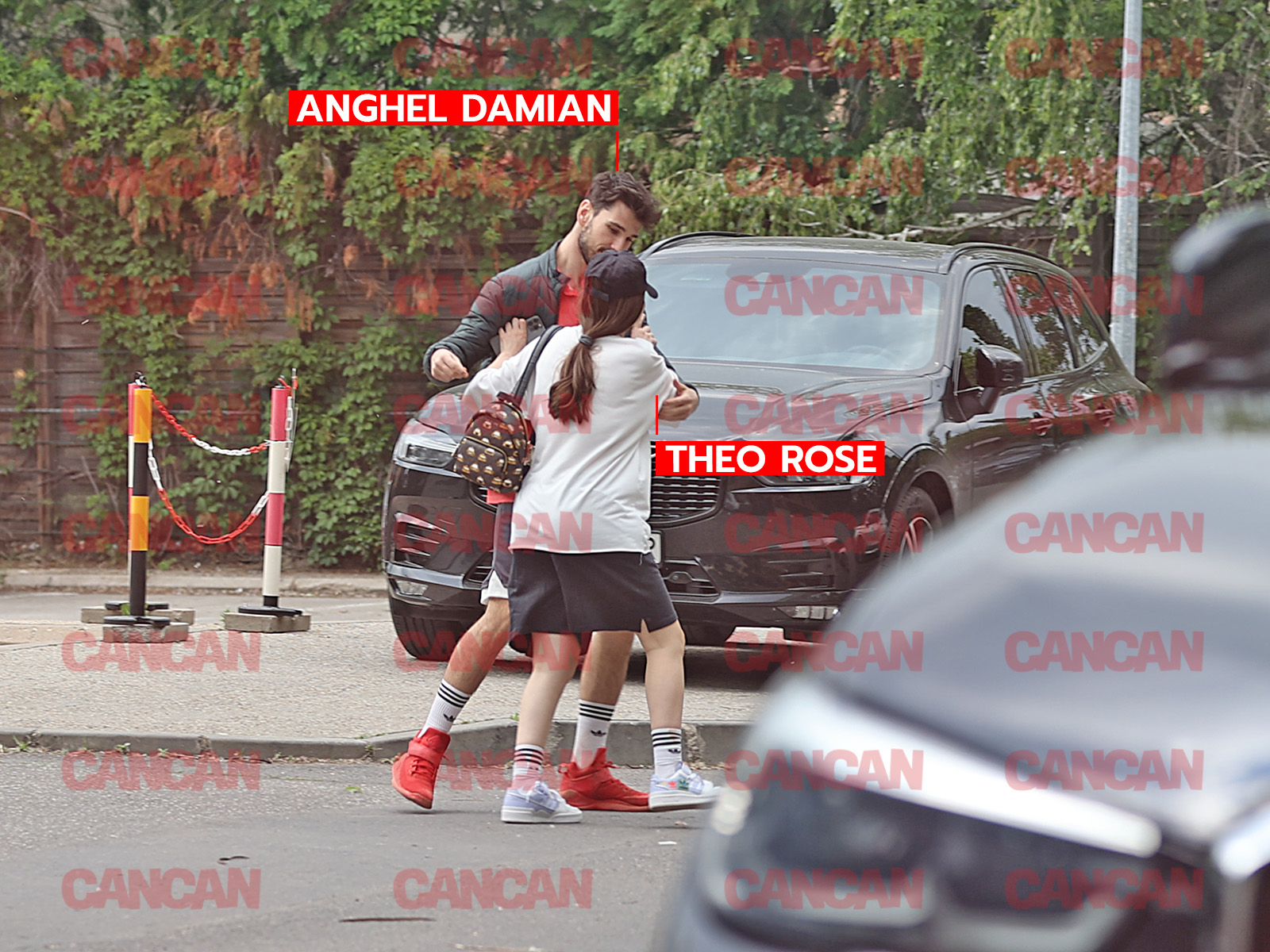 Anghel Damian încearcă să o ia în brațe pe Theo Rose, însă artista îl respinge