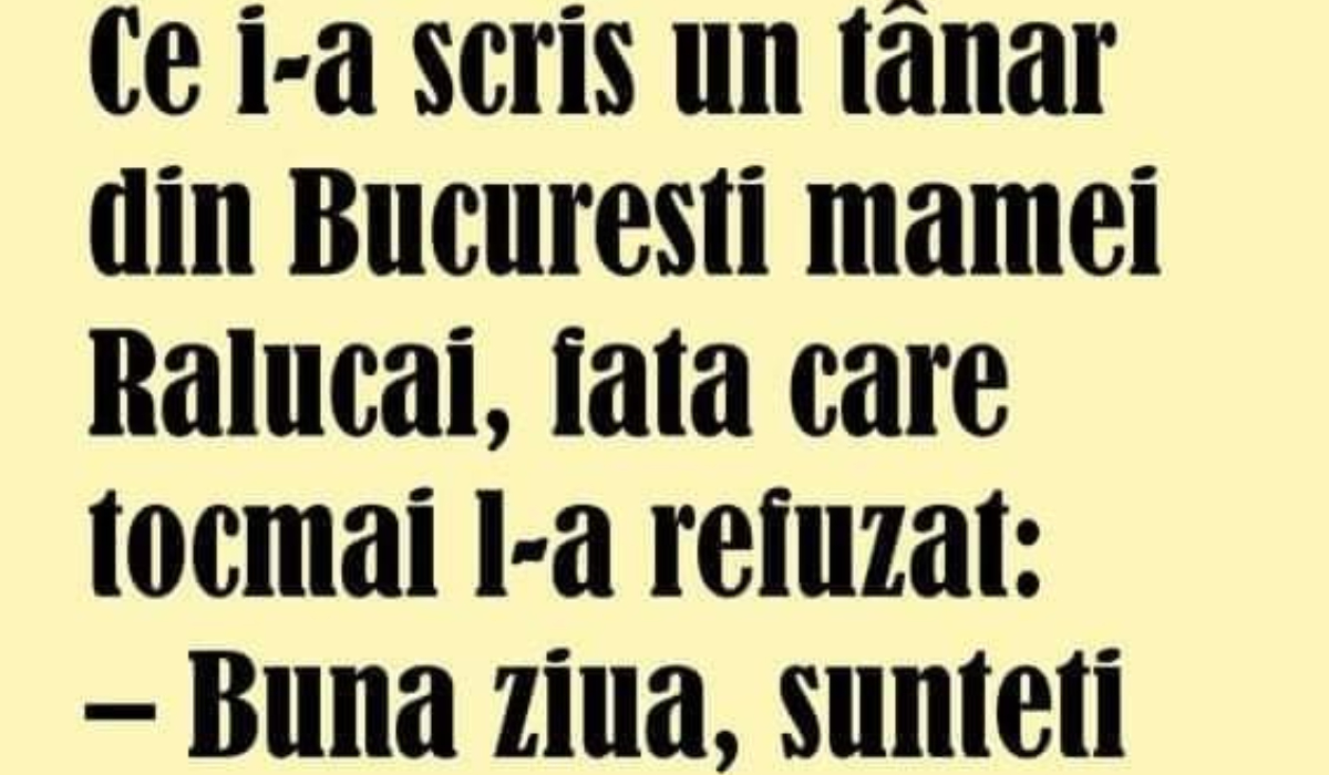 Imagine Stire BANC | Ce i-a scris un tânăr din București mamei Ralucăi | 2review.ro