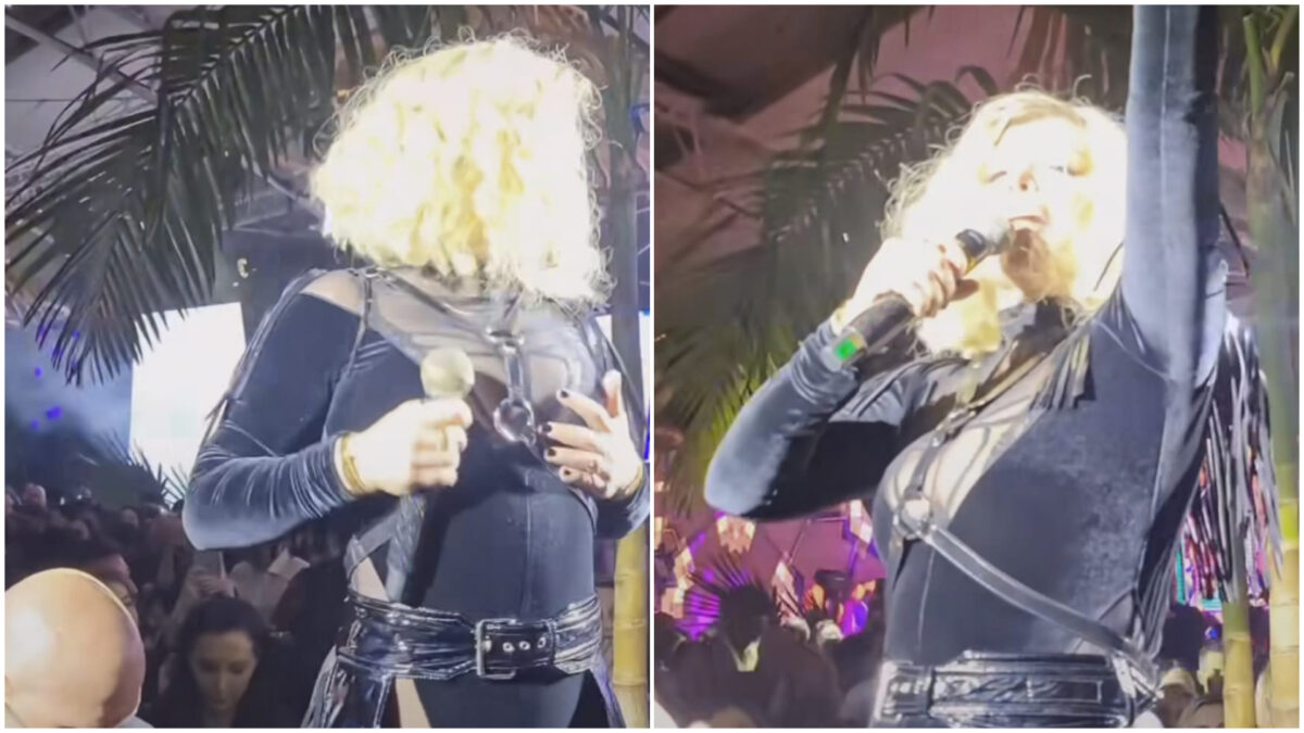 Imagine Stire Loredana Groza, apariție controversată la un concert de 1 Mai. Bărbații au aruncat cu banii pe ea, iar fanii au luat foc! „Scârbos” | 2review.ro