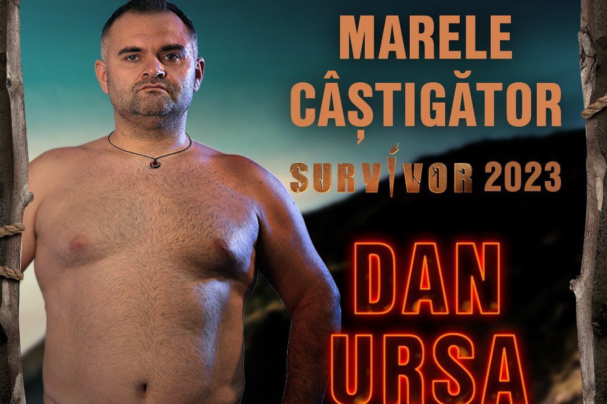 Imagine Stire De necrezut! Câți bani a primit Dan Ursa, în total: marele premiu + onorariul pentru cele 20 de săptămâni la Survivor 2023 de la Pro TV | 2review.ro