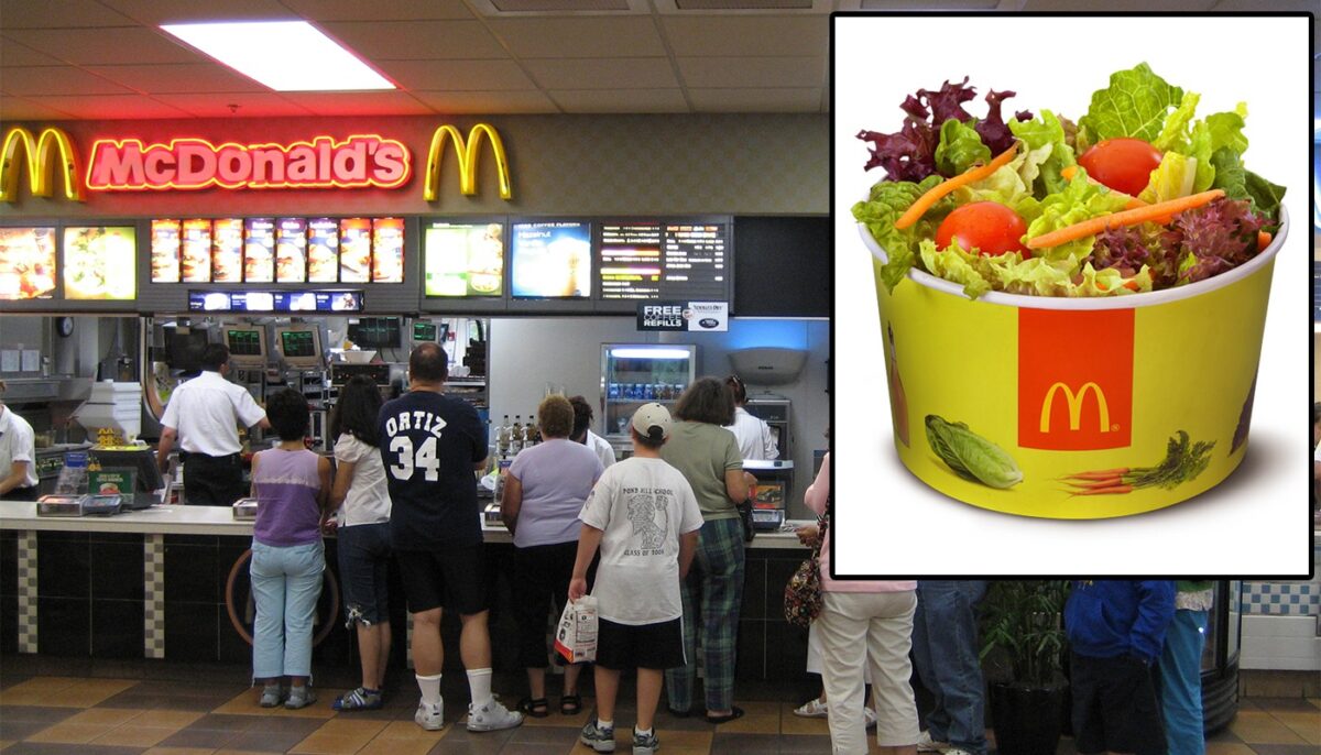 Ce mănânci, de fapt, când comanzi o salată de la McDonald’s. E mai nesănătoasă decât un Big Mac