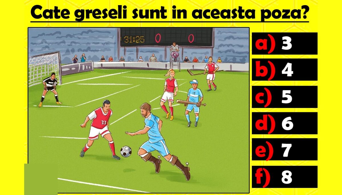 Imagine Stire Test IQ | Câte greșeli sunt, de fapt, în această imagine?! Doar geniile le descoperă pe toate | 2review.ro