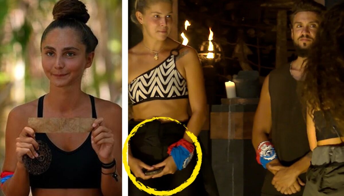 Imagine Stire Ce scrie, de fapt, pe bilețelul pe care Andreea Moromete i l-a dat Alexandrei Porkolab, imediat după ce a fost eliminată de la Survivor | 2review.ro