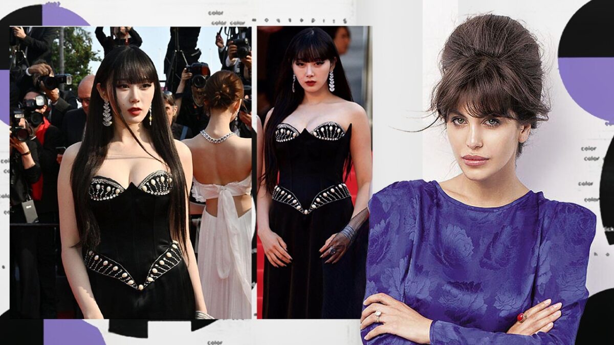 Imagine Stire Creația Cristinei Săvulescu, vedetă pe covorul roșu la Cannes! Ce artistă a purtat rochia celebrei creatoare de modă din România | 2review.ro