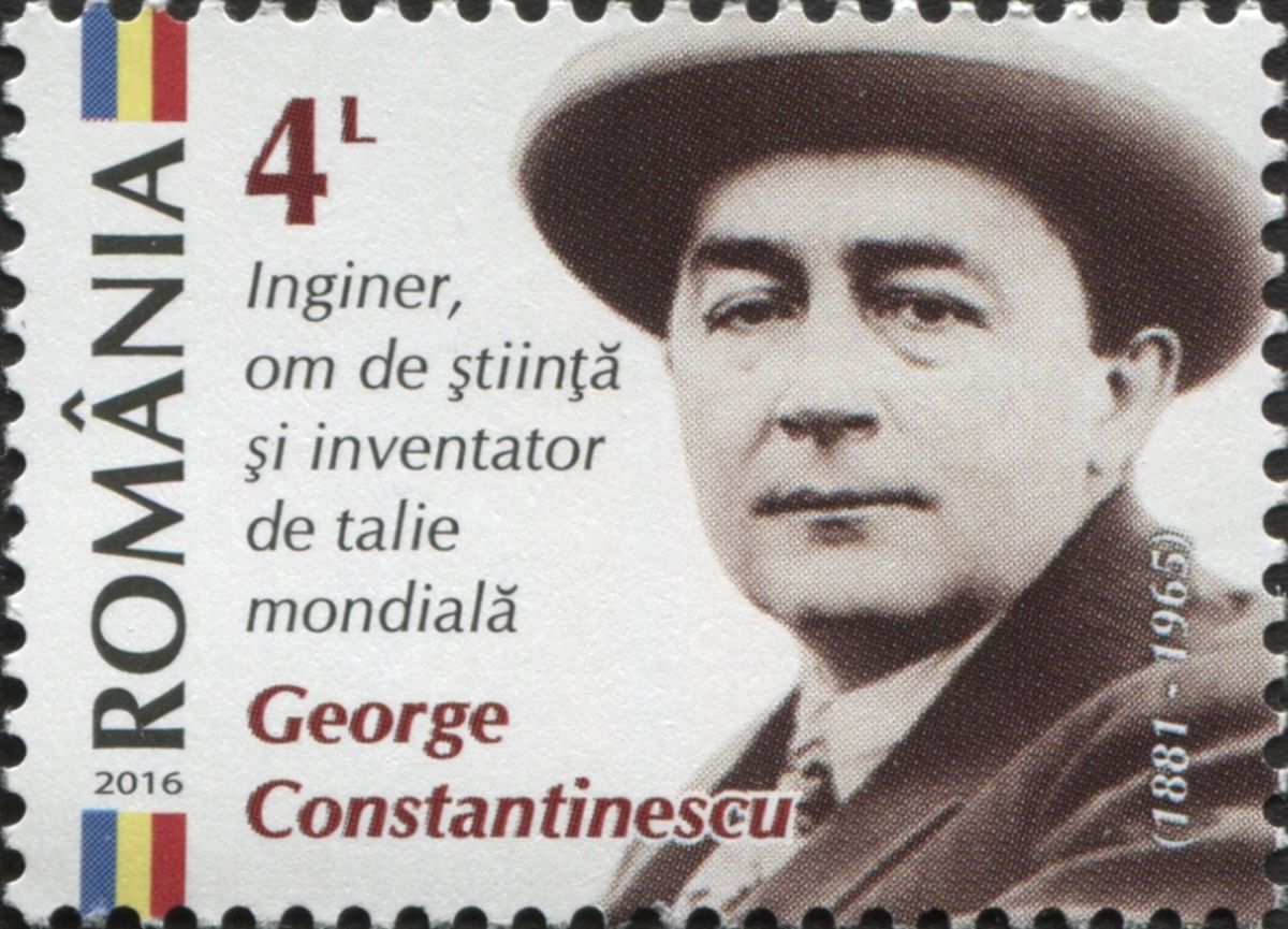Gogu Constantinescu, genialul inginer român cu peste 100 de invenții brevetate. Una dintre ele, mitraliera care putea trage printre palele elicei de avion. Considerat unul dintre cei 17 mari savanți ai lumii, alături de Einstein, Edison, Bell, Curie