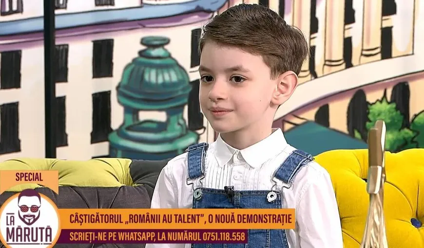 Imagine Stire Rareș Prisacariu l-a lăsat mut de uimire pe Cătălin Măruță! Ce a putut să îi spună câștigătorul Românii au talent prezentatorului în direct, la TV | 2review.ro