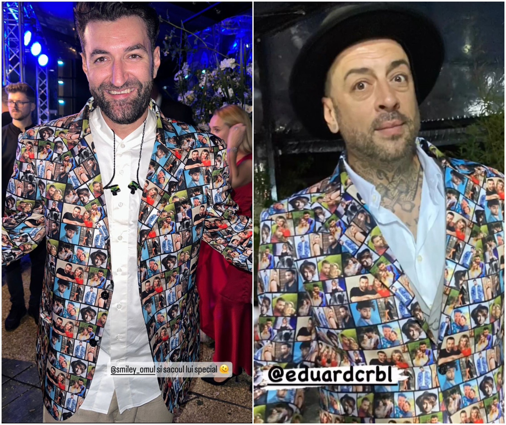 Smiley și CRBL, îmbrăcați în același sacou inedit!