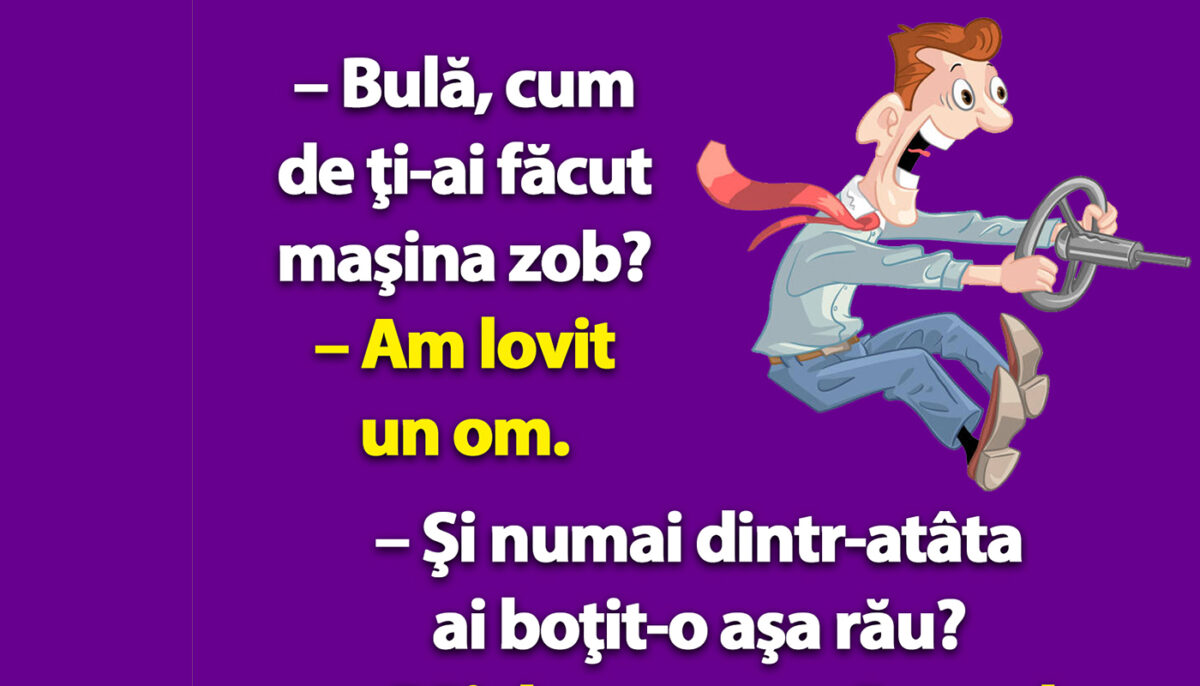 Imagine Stire BANC | „Bulă, cum de ţi-ai făcut maşina zob?” | 2review.ro