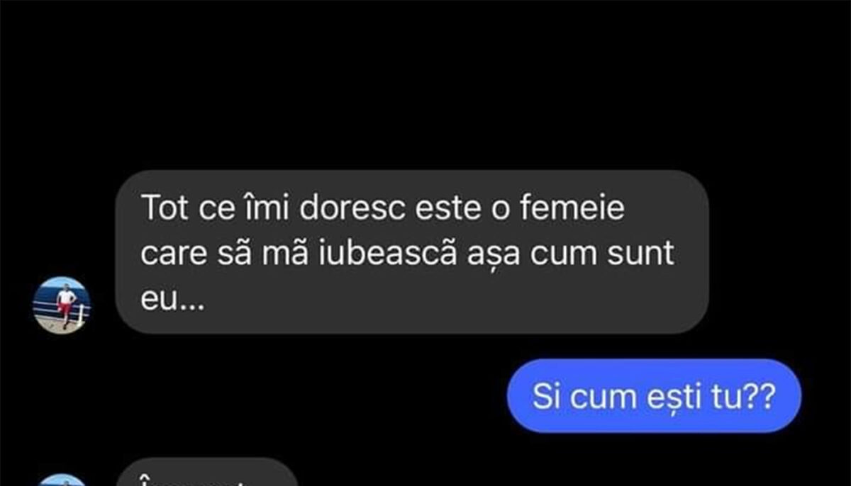 Imagine Stire BANCUL ZILEI | „Vreau o femeie să mă iubească așa cum sunt eu” | 2review.ro