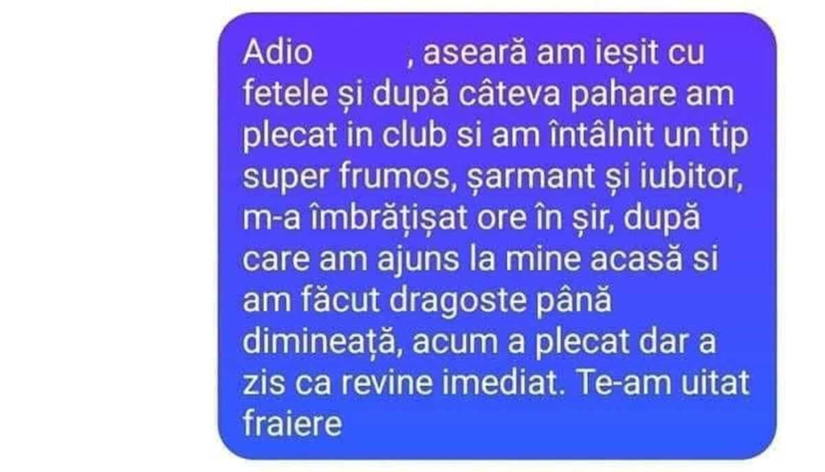 Imagine Stire BANCUL ZILEI | „Aseară am ieșit în club și am întâlnit un tip super-frumos” | 2review.ro
