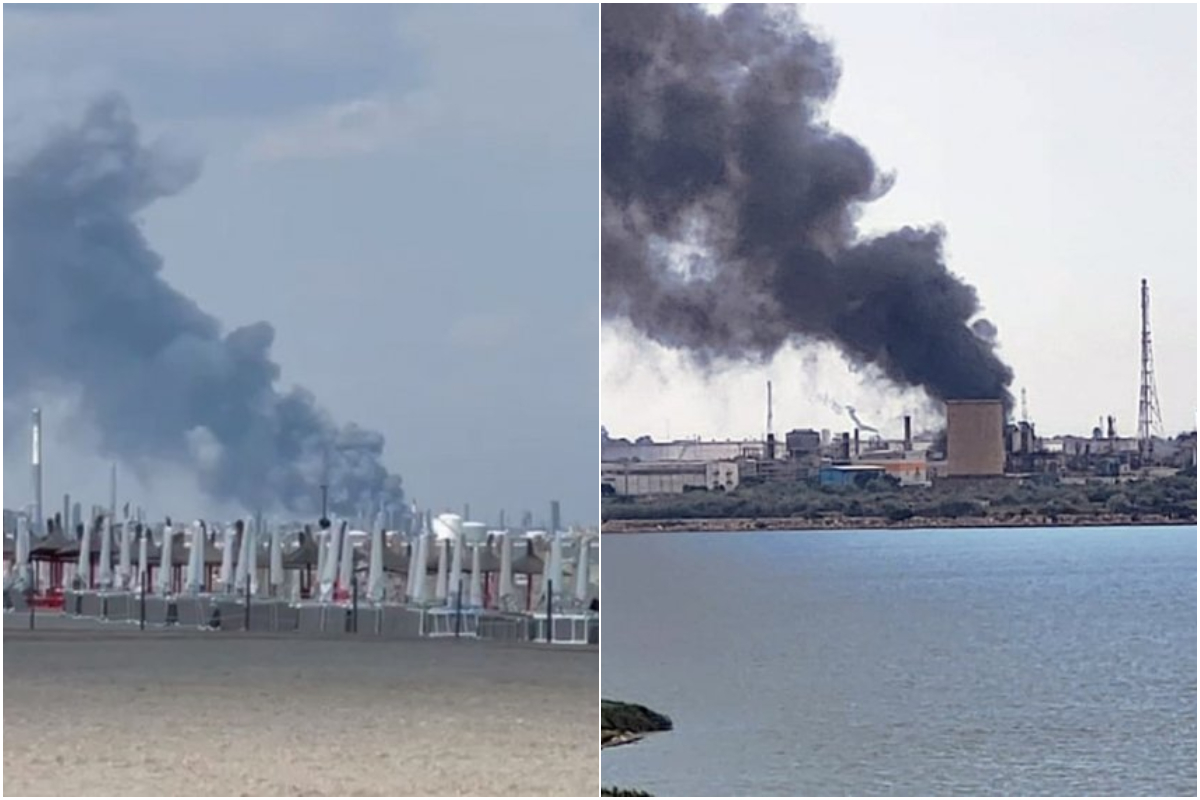 Explozie de proporții lângă o luxoasă stațiune de pe malul Mării Negre. Incendiu la rafinăria Petromidia