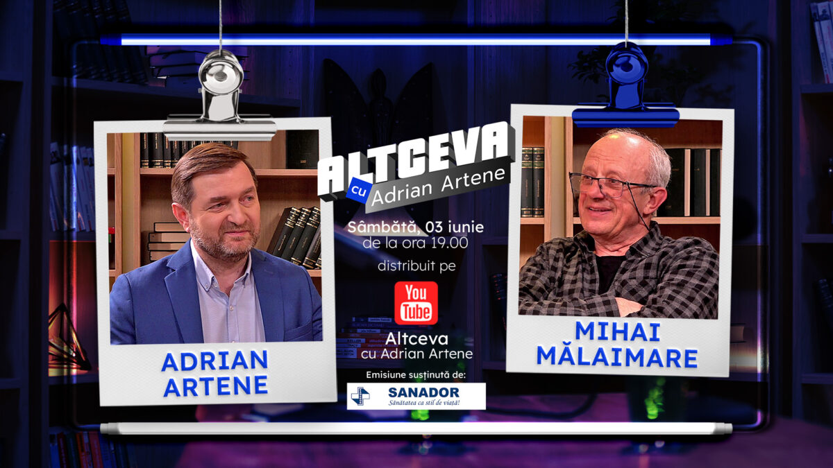 Cunoscutul actor Mihai Mălaimare este invitat la podcastul ALTCEVA cu Adrian Artene