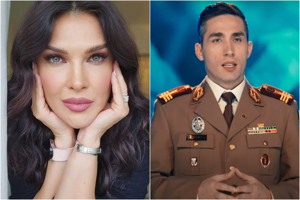 Monica Bîrlădeanu, prima reacție după ce a fost fotografiată cu colonelul Gheorghiță în piscină. „E necăsătorit”