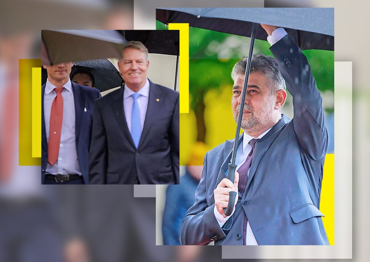 Imagine Stire Cum au apărut, în ploaie, șefii României la Ziua Americii | 2review.ro