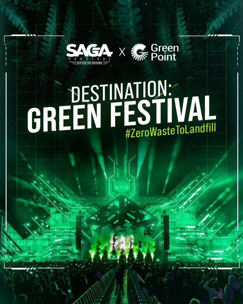 SAGA Festival devine primul festival #zerowastetolandfill din România cu sprijinul Green Corporation