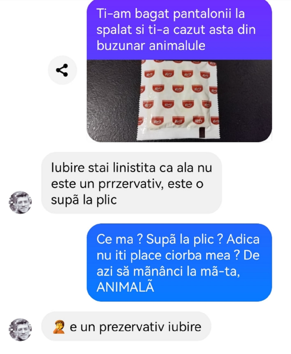 Imagine Stire BANC | ”Iubire, stai liniștită că ăla nu este un prezervativ” | 2review.ro
