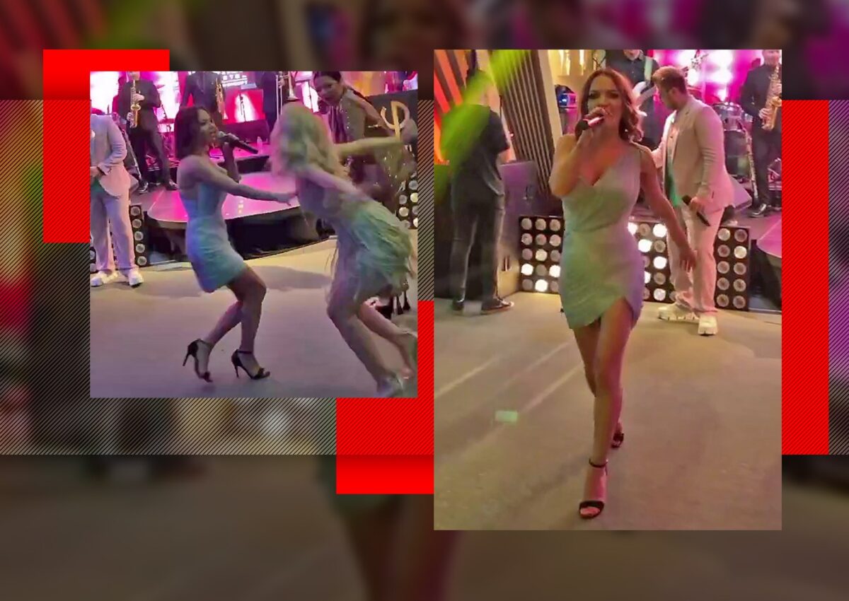 Imagine Stire Moment penibil trăit de Andreea Antonescu la botezul propriei fetițe. Cine este personajul care putea să strice întreaga petrecere. EXCLUSIV | 2review.ro