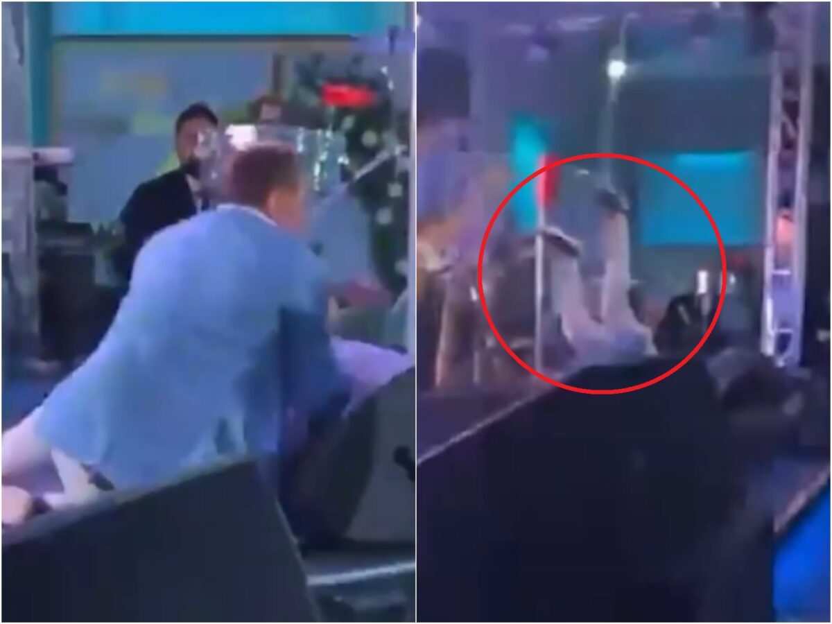 Imagine Stire Horia Brenciu a căzut pe scenă. Imaginile au devenit virale: ”M-am mirat când m-am ridicat” VIDEO | 2review.ro