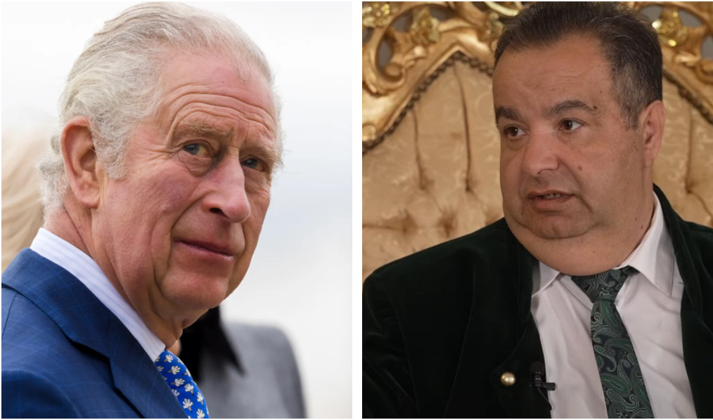 Imagine Stire Regele Charles al III-lea, întâmpinat în cel mai tradițional mod de „Regele” Cioabă. „De la rege pentru rege” | 2review.ro