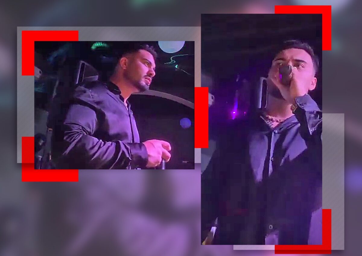 Imagine Stire Imagini uluitoare cu Jador! Manelistul a urlat de pe scenă la un fan, pe care l-a făcut handicapat! | 2review.ro