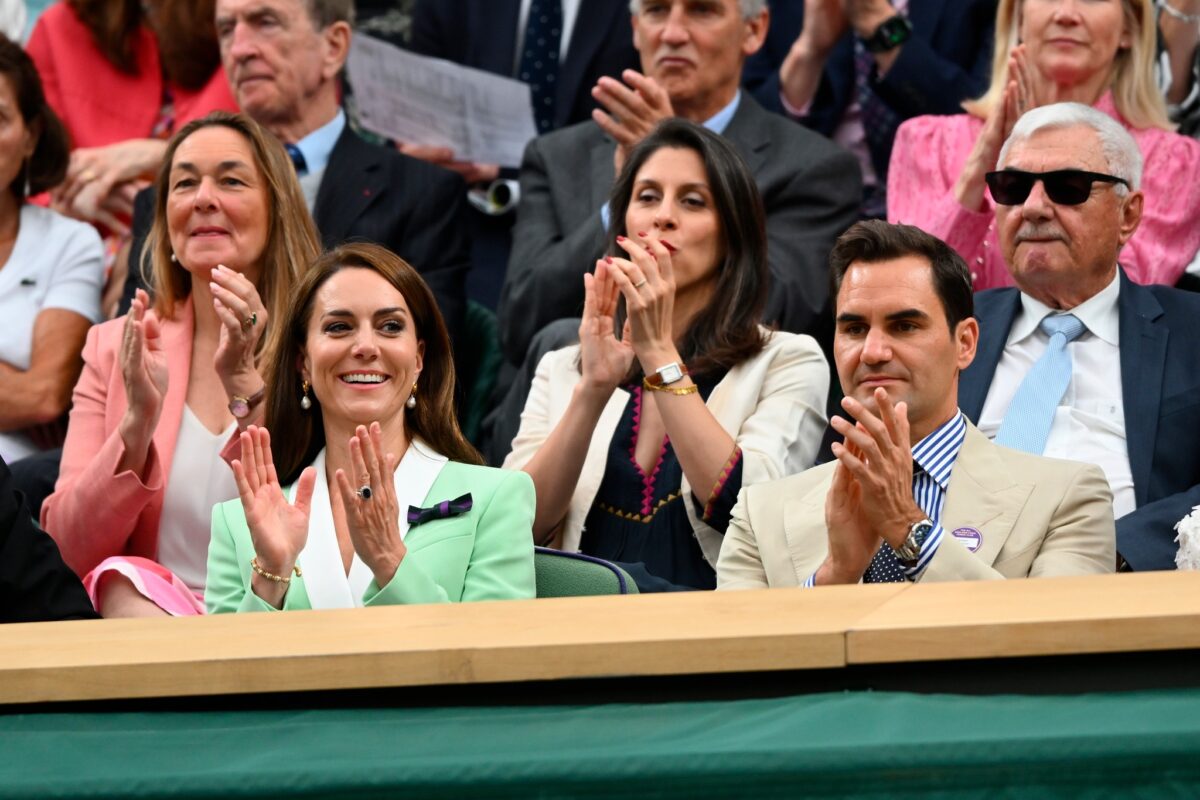 Gafa uriașă făcută de Roger Federer la Wimbledon. Elvețianul a încălcat protocolul regal cu Kate Middleton