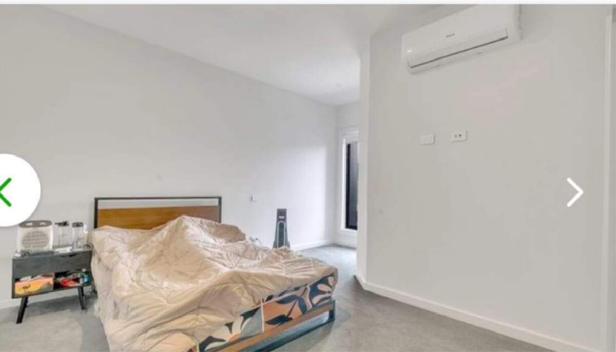 Anunț viral de închiriere postat de un proprietar de apartament. Detaliul observat în aceste imagini din dormitor