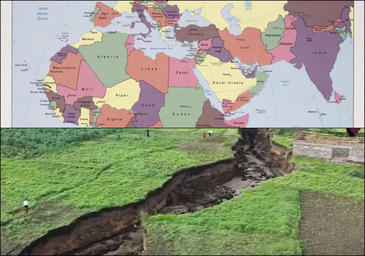 A apărut falia care va rupe continentul în două ! Experții anunță că omenirea va avea un nou ocean în câteva milioane de ani. Ce pericol pândește Africa