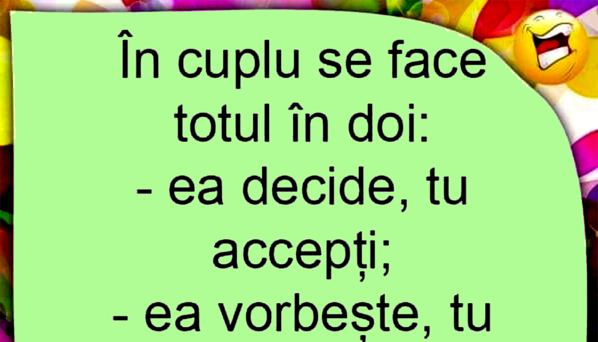 Imagine Stire BANCUL ZILEI | În cuplu, totul se face în doi | 2review.ro
