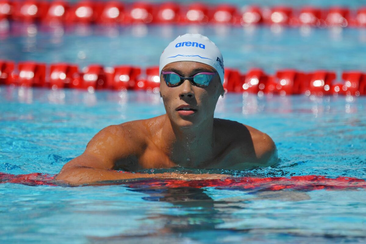 David Popovici, cursă nereușită în finala la 100 m. Pe ce loc a terminat campionul român