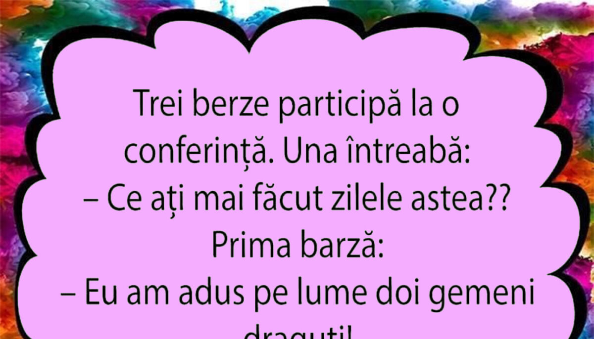 Imagine Stire Bancul dimineții | Trei berze participă la o conferință | 2review.ro